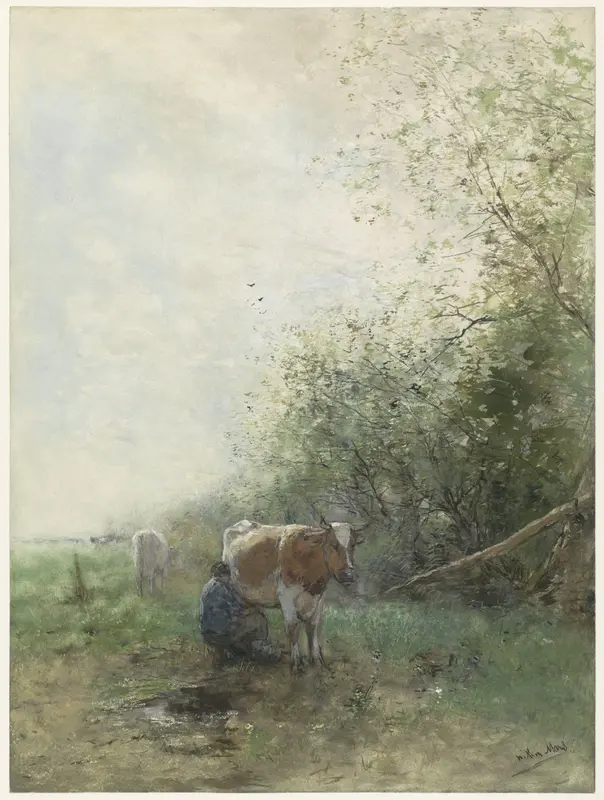 Melktijd Wall Art by Unknown - High-Resolution Digital Print