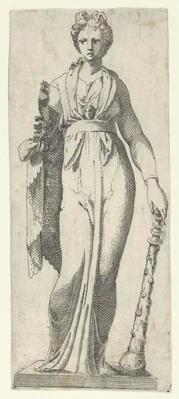 Melpomene, from the Mattei sarcophagus, Rome