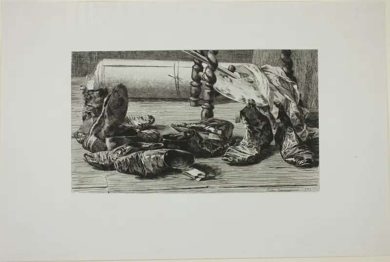 Mementos of a Trip Wall Art by Jules Ferdinand Jacquemart - High-Resolution Digital Print