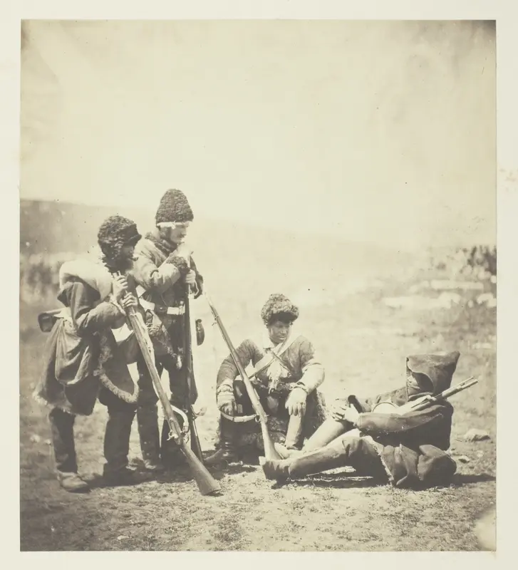 Men of the 77th ready for the Trenches