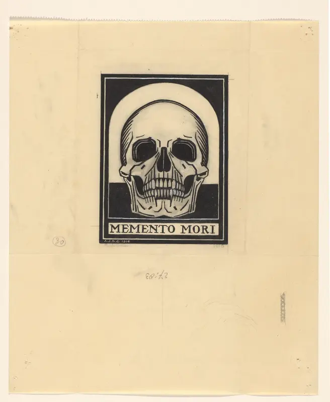 Menselijke schedel Wall Art by Unknown - High-Resolution Digital Print