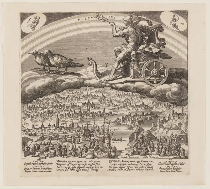Mercurius, from The Seven Planets