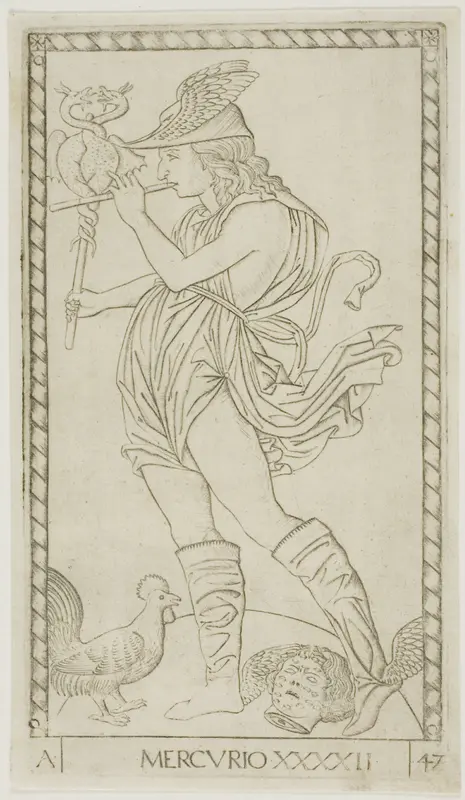 Mercury, plate 42 from Planets and Spheres
