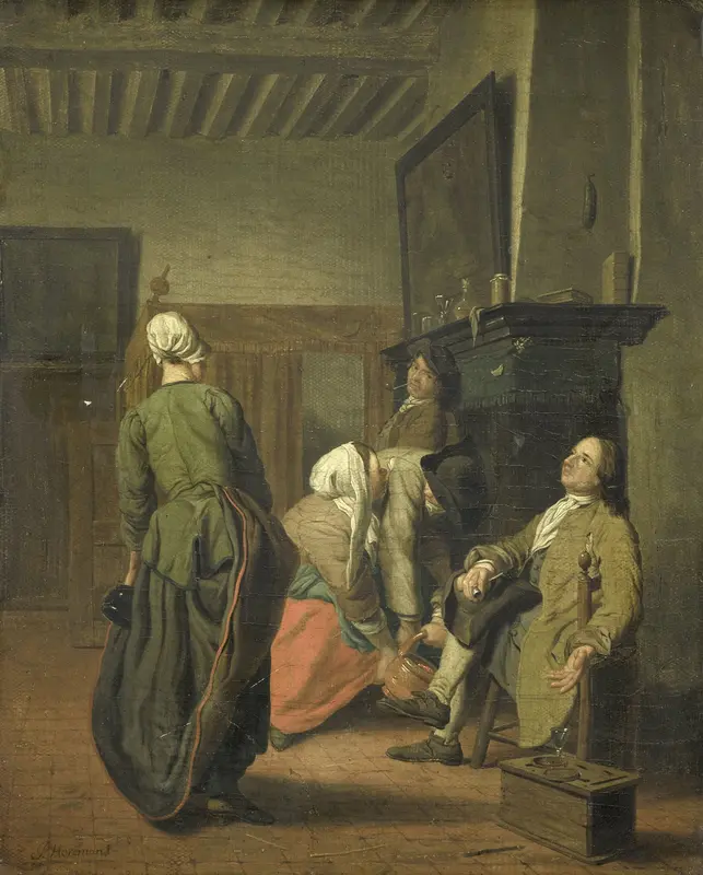 Merry Company Wall Art by Jan Josef Horemans (II) - High-Resolution Digital Print