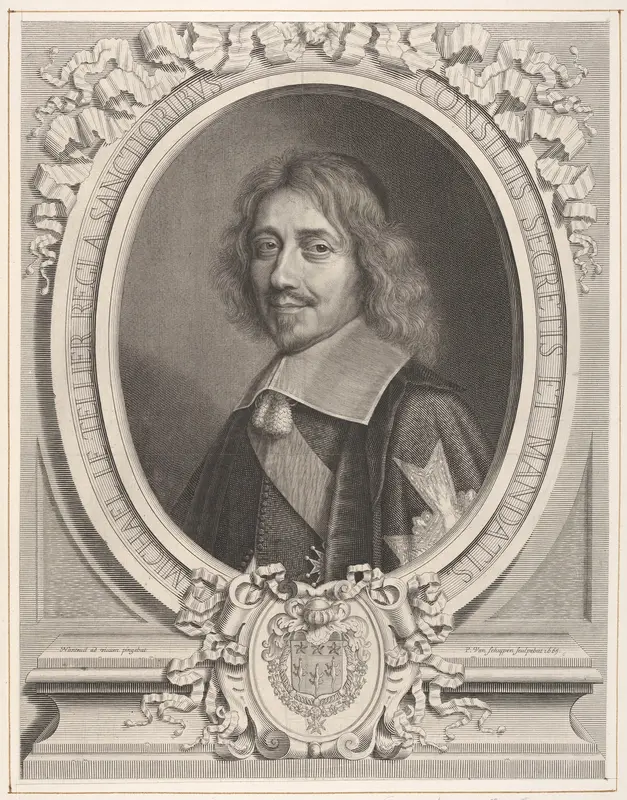 Michael IV Le Tellier Wall Art by Pieter Louis van Schuppen - High-Resolution Digital Print