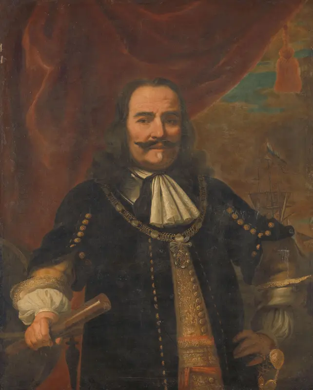 Michiel Adriaenszoon de Ruyter (1607-1676), luitenant-admiraal Wall Art by Unknown - High-Resolution Digital Print