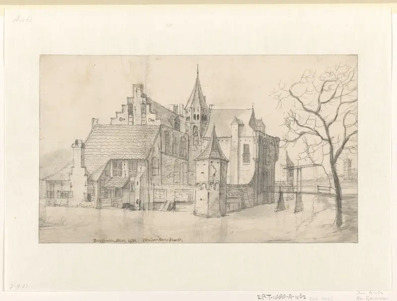 Middeleeuwse stadspoort Wall Art by Jan Abrahamsz. Beerstraten - High-Resolution Digital Print
