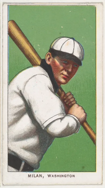 Milan, Washington, American League, from the White Border series (T206) for the American Tobacco Company Wall Art by American Tobacco Company - High-Resolution Digital Print