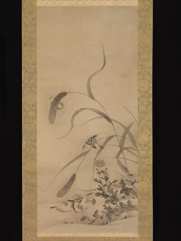 Millet and Sparrows