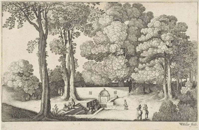 Mineraalbron te Spa Wall Art by Unknown - High-Resolution Digital Print