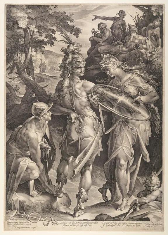 Minerva Arming Perseus