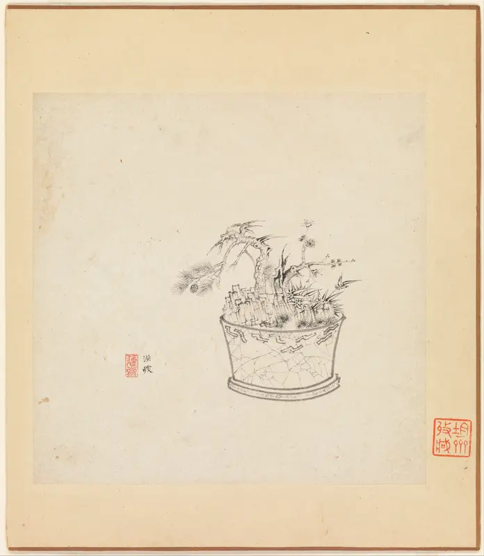 Miscellaneous Studies Wall Art by Chen Hongshou - High-Resolution Digital Print