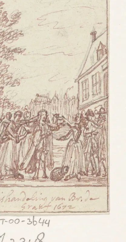 Mishandeling van burgemeester Andries de Graaf, 1672 Wall Art by Unknown - High-Resolution Digital Print