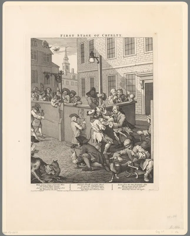 Mishandeling van huisdieren Wall Art by anonymous - High-Resolution Digital Print