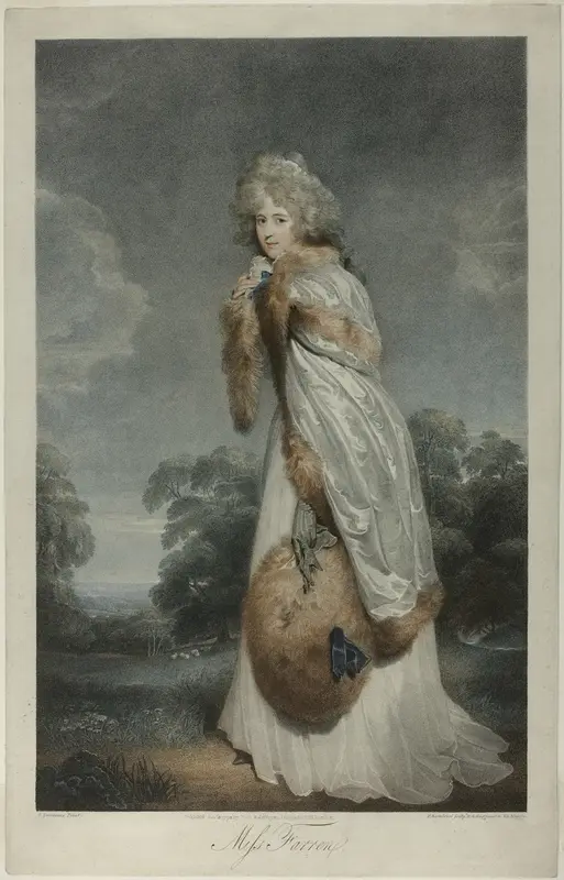 Miss Farren Wall Art by Francesco Bartolozzi - High-Resolution Digital Print