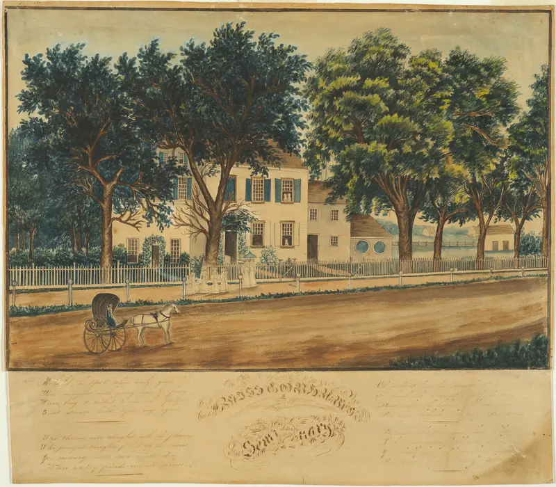 Miss Gorham's Seminary Wall Art by Unknown artist - High-Resolution Digital Print