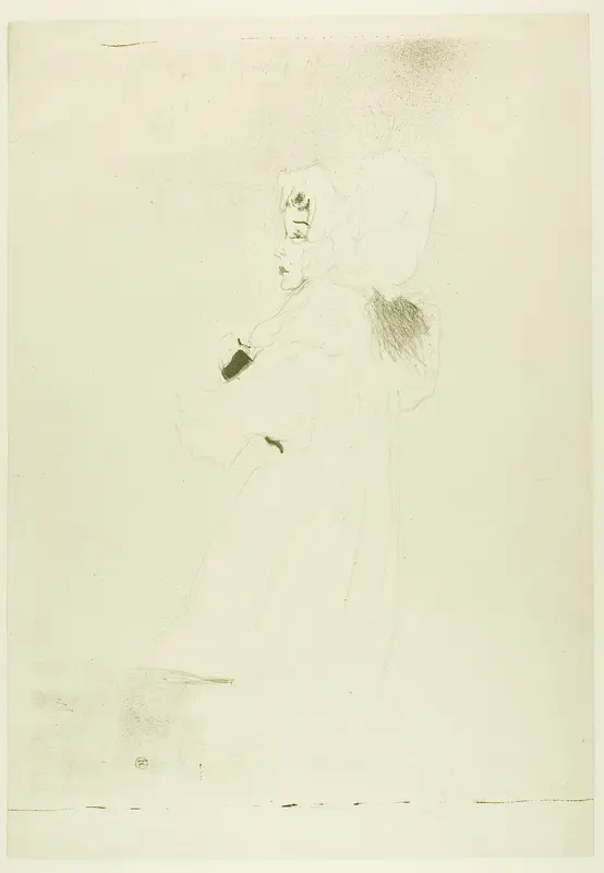Miss May Belfort (large plate)