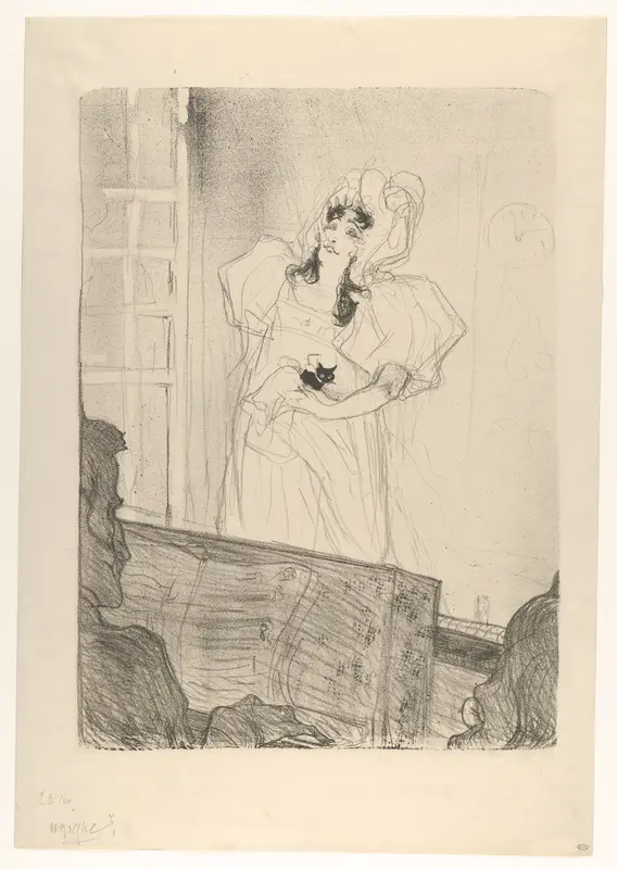 Miss May Belfort (Medium Plate)