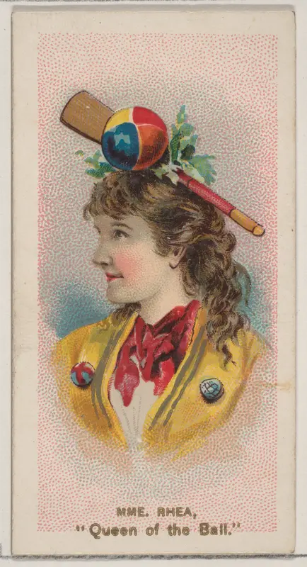 Mme. Rhea as "Queen of the Ball," from the series Fancy Dress Ball Costumes (N73) for Duke brand cigarettes Wall Art by W. Duke, Sons & Co. - High-Resolution Digital Print