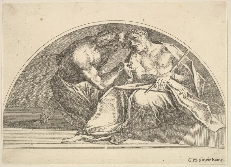 Mocking of Christ Wall Art by Robert van Audenaerde - High-Resolution Digital Print