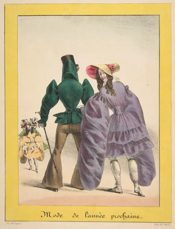Mode de l'année prochaine Wall Art by Charles Philipon - High-Resolution Digital Print
