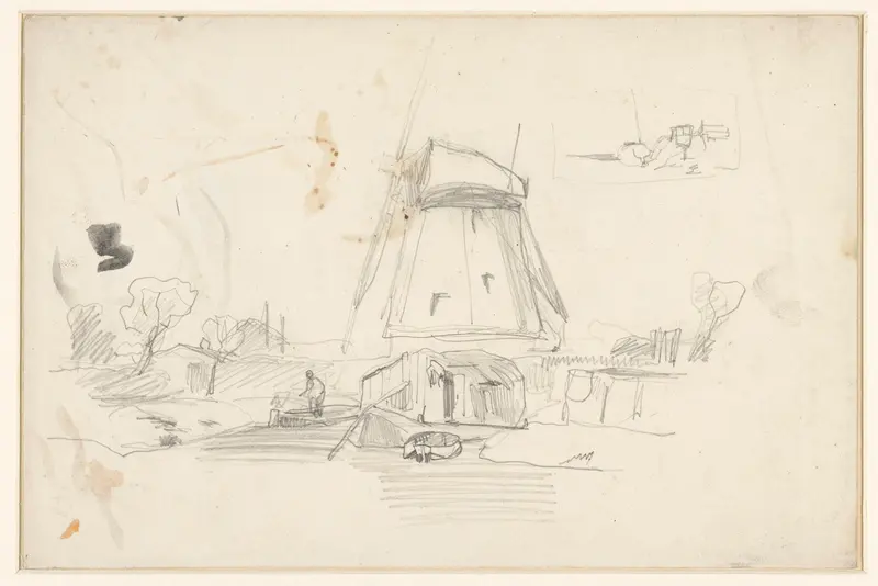 Molen aan een vaart