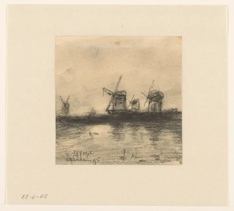 Molens in Zaandam Wall Art by Unknown - High-Resolution Digital Print