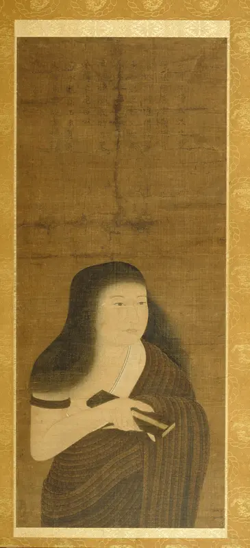 Monju Dressed in a Robe of Braided Grass (Nawa Monju) Wall Art by Unknown - High-Resolution Digital Print