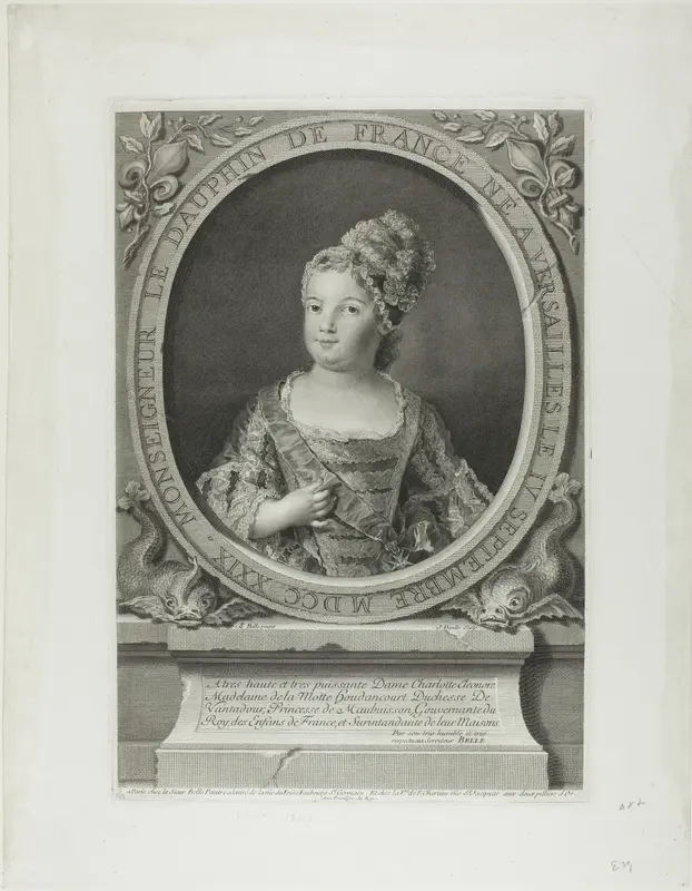 Monseigneur the Dauphin of France Wall Art by Daullé - High-Resolution Digital Print
