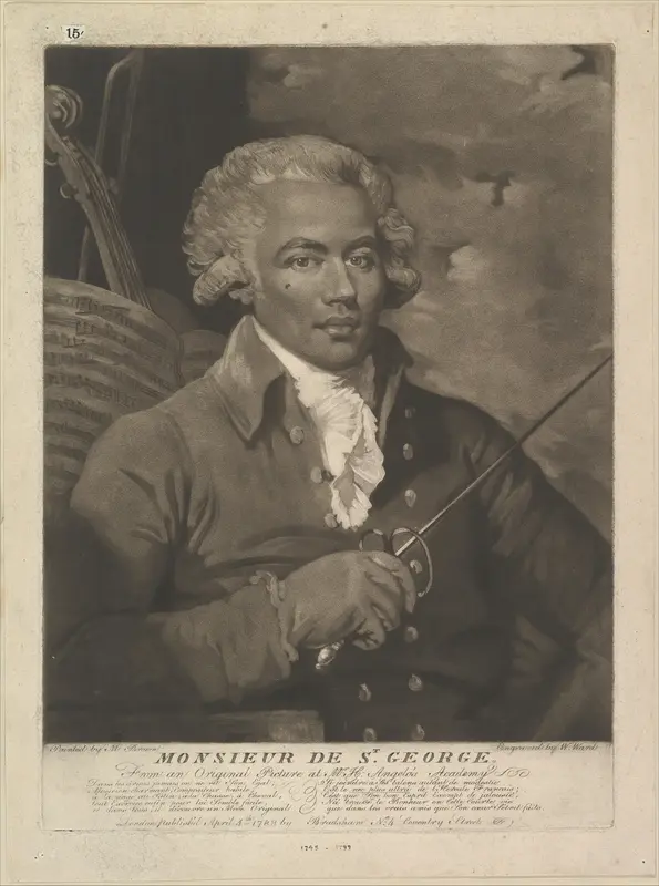 Monsieur de St. George Wall Art by William Ward - High-Resolution Digital Print