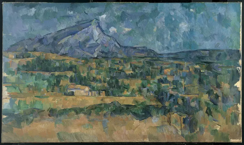 Mont Sainte-Victoire Wall Art by Paul Cézanne - High-Resolution Digital Print