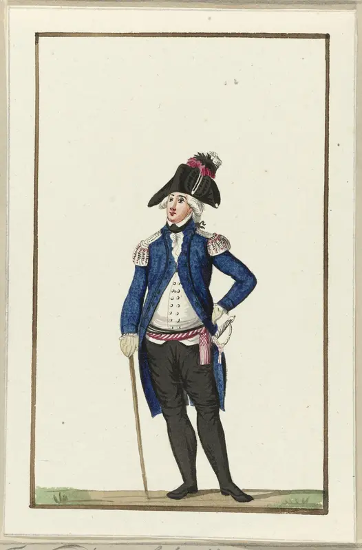 Montering van de Amsterdamse Exercitiegenootschap Tot Nut der Schuttery, ca. 1787 Wall Art by anonymous - High-Resolution Digital Print