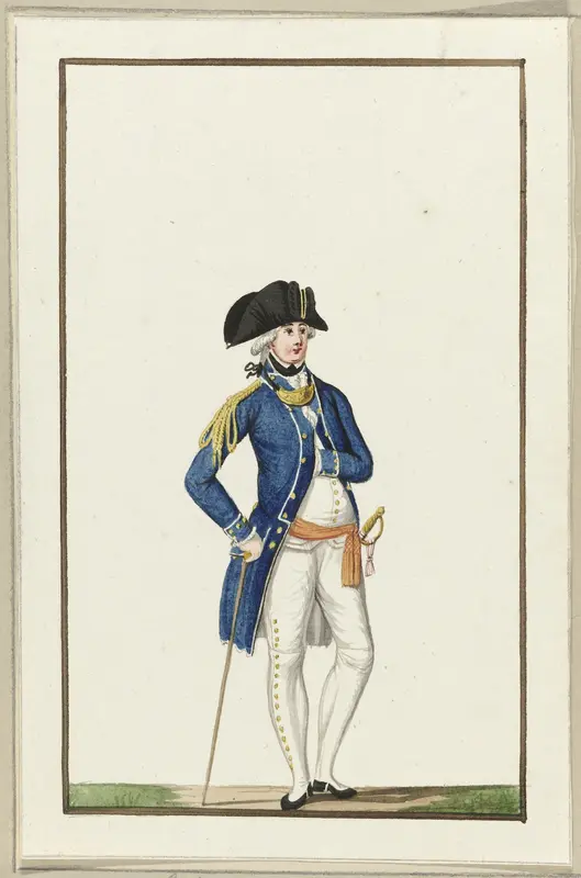 Montering van de Amsterdamse schutterij, ca. 1787 Wall Art by anonymous - High-Resolution Digital Print
