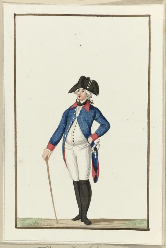 Montering van de Amsterdamse Waardgelders, ca. 1787 Wall Art by anonymous - High-Resolution Digital Print