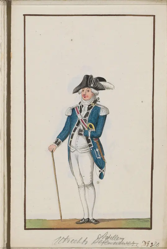 Montering van de artillerie van Utrecht, ca. 1785 Wall Art by anonymous - High-Resolution Digital Print