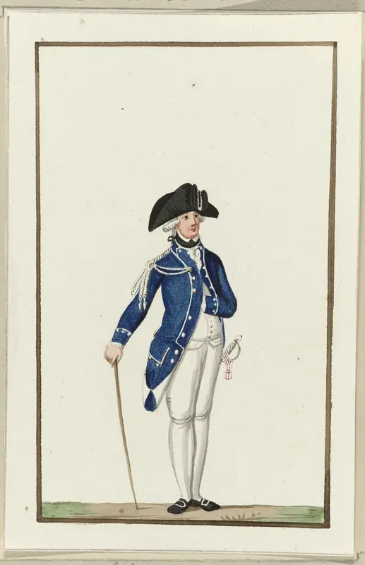 Montering van de Haarlemse schutterij, ca. 1787 Wall Art by anonymous - High-Resolution Digital Print