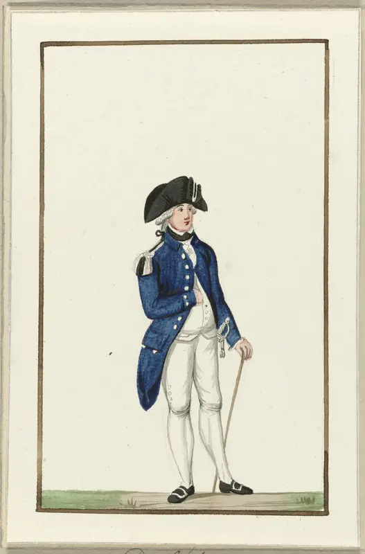 Montering van de schutterij van Delft, ca. 1787 Wall Art by anonymous - High-Resolution Digital Print