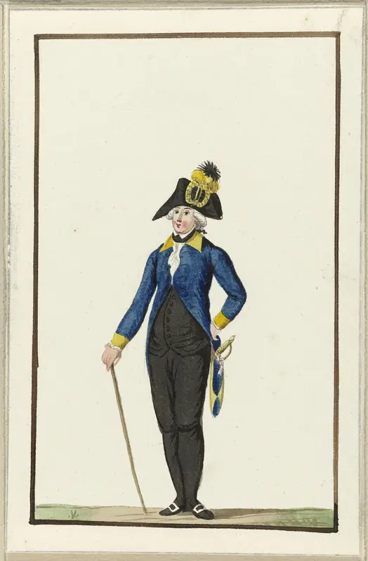 Montering van de schutterij van Deventer, ca. 1787 Wall Art by anonymous - High-Resolution Digital Print