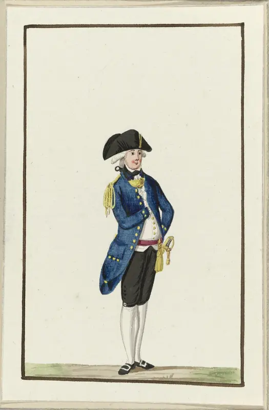 Montering van de schutterij van 's-Gravenhage, ca. 1787 Wall Art by anonymous - High-Resolution Digital Print