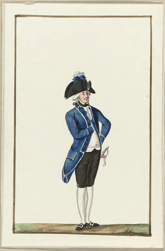 Montering van de schutterij van Westzaandam, ca. 1787 Wall Art by anonymous - High-Resolution Digital Print