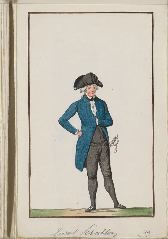 Montering van de schutterij van Zwolle, ca. 1785 Wall Art by anonymous - High-Resolution Digital Print