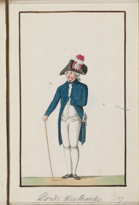 Montering van de St. Christoffel- or Heelhaaks schutterij van Dordrecht, ca. 1785 Wall Art by anonymous - High-Resolution Digital Print