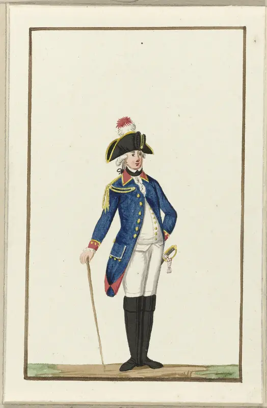 Montering van de Utrechtse artillerie, ca. 1787 Wall Art by anonymous - High-Resolution Digital Print