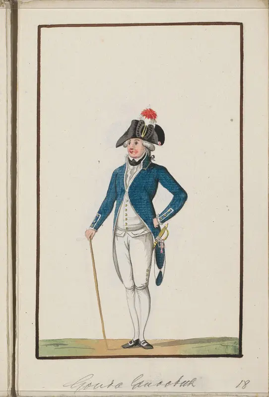 Montering van het exercitiegenootschap van Gouda, ca. 1785 Wall Art by anonymous - High-Resolution Digital Print