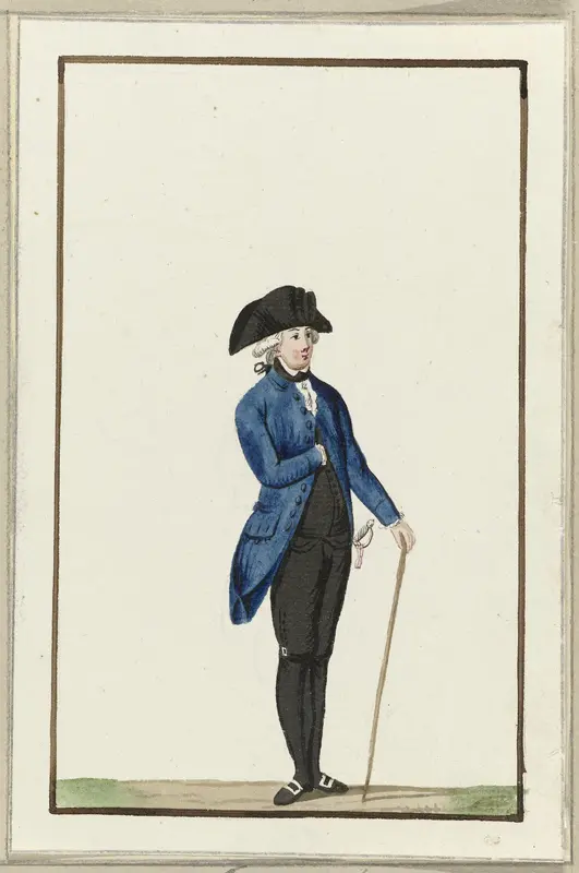 Montering van het exercitiegenootschap van Zwolle, ca. 1787 Wall Art by anonymous - High-Resolution Digital Print