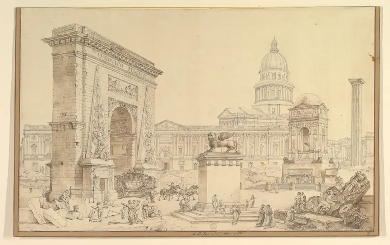 Monuments of Paris Wall Art by Régine Carey - High-Resolution Digital Print
