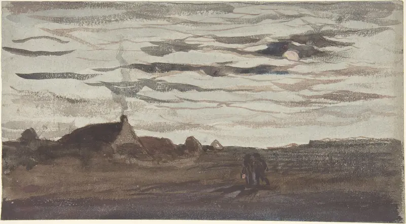 Moonlight Wall Art by Charles-François Daubigny - High-Resolution Digital Print