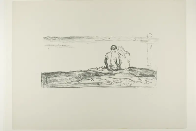 Moonrise Wall Art by Edvard Munch - High-Resolution Digital Print