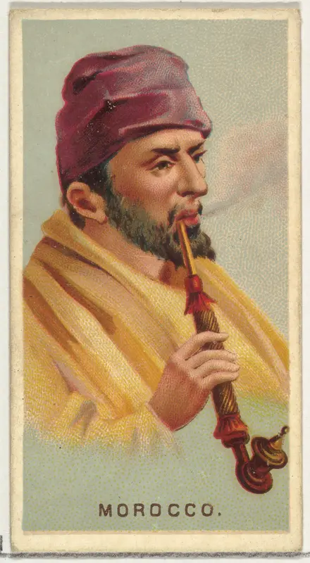Morocco, from World's Smokers series (N33) for Allen & Ginter Cigarettes Wall Art by Allen & Ginter - High-Resolution Digital Print
