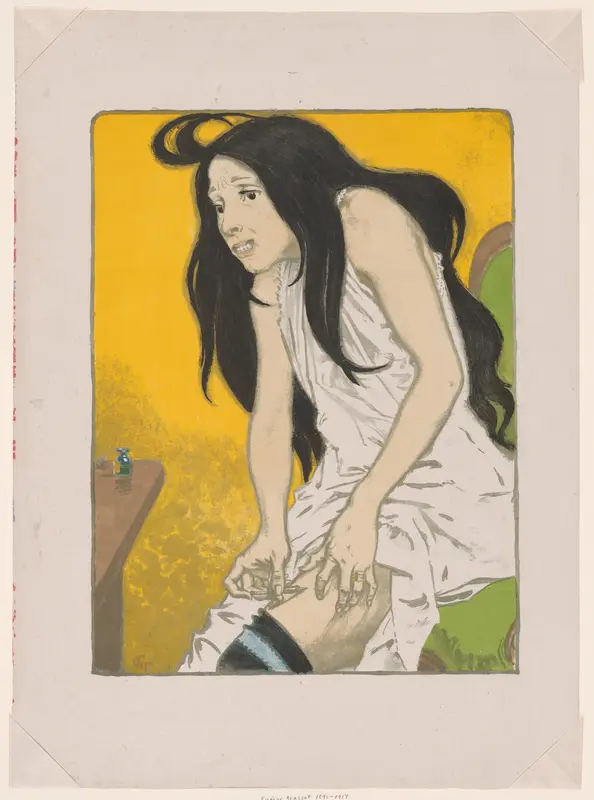 Morphine Addict, from The Album of Original Prints from Galerie Vollard (Morphinomaniac, from L'album d'estampes originales de la Galerie Vollard)